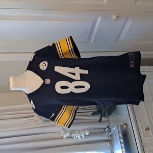 Nike On The Field Youth Pittsburgh Steelers #84 Antonio Brown Jersey‎ XL 14-16